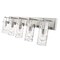 Z-Lite Fontaine 5 Light Vanity, Brushed Nickel & Clear 3035-5V-BN - alternate 8